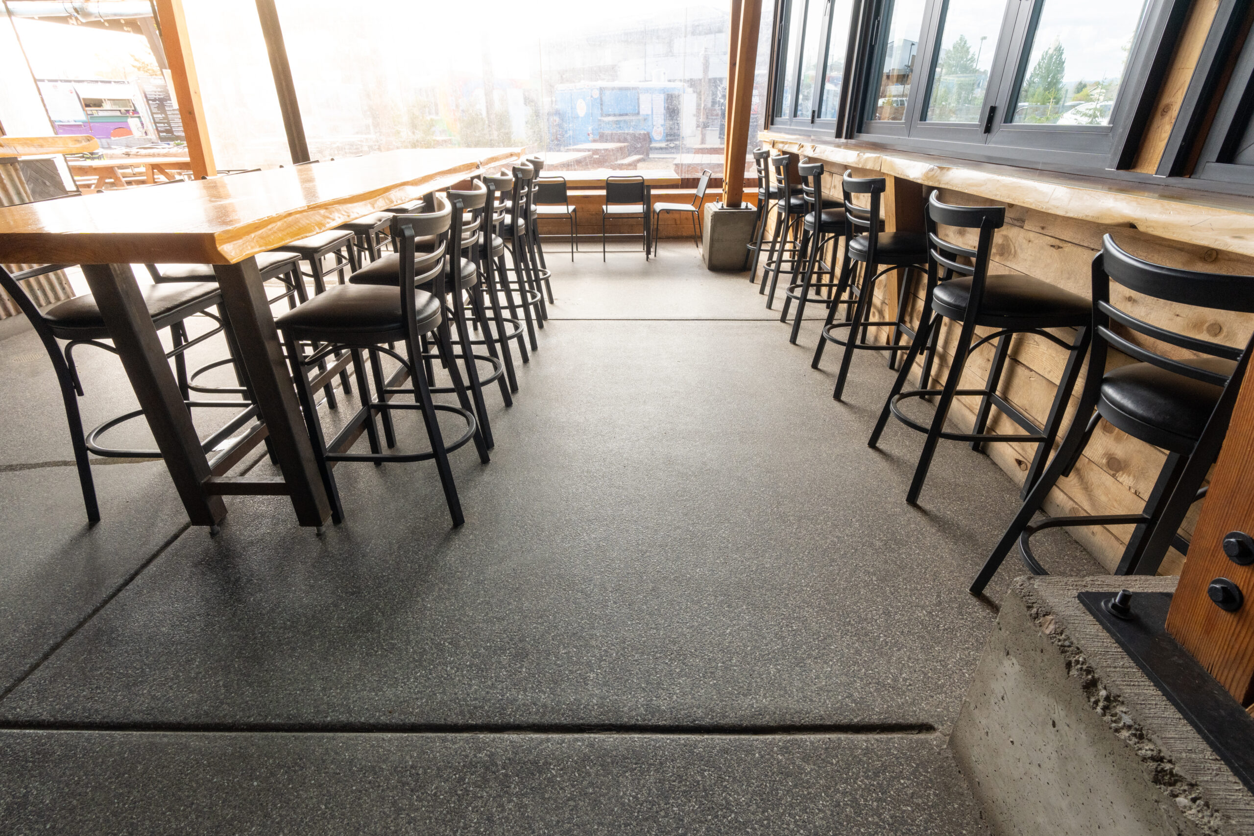 Commercial brewery floor coating