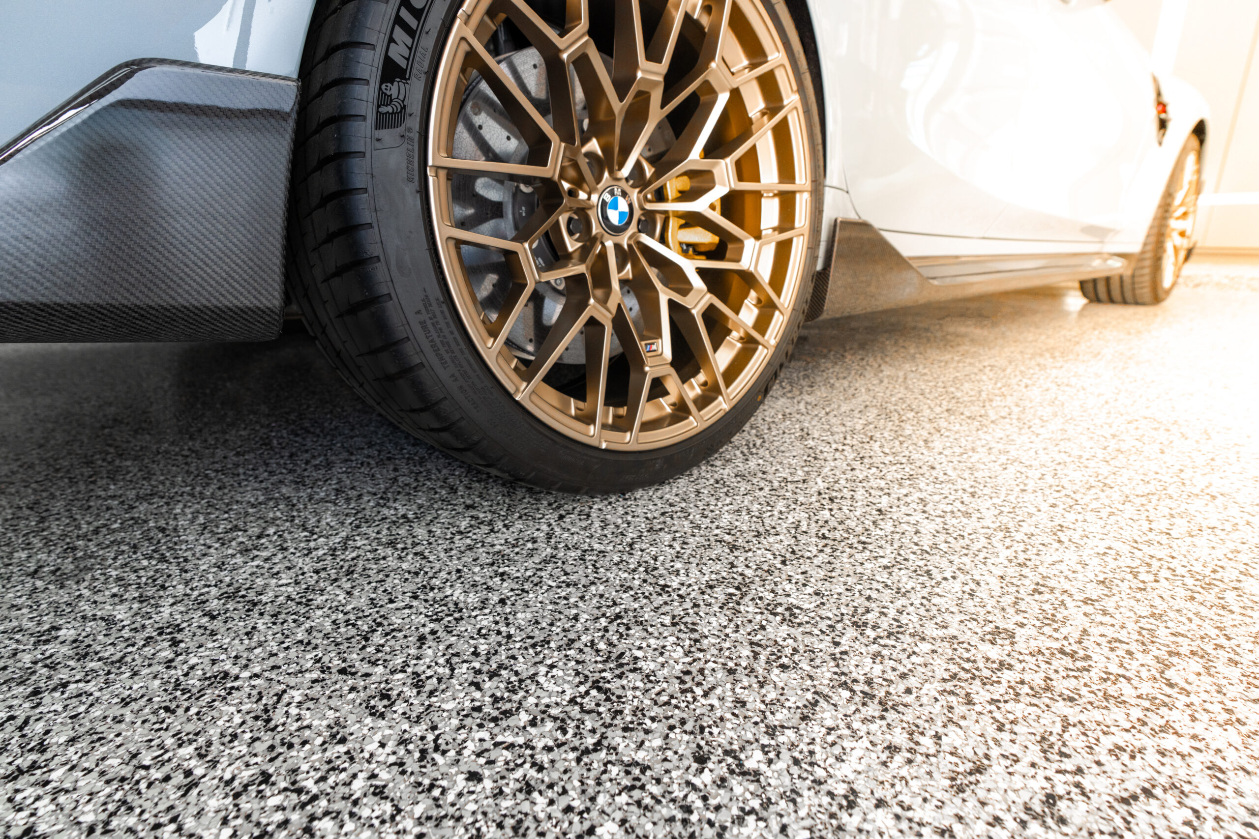 Penntek polyaspartic garage floor coating