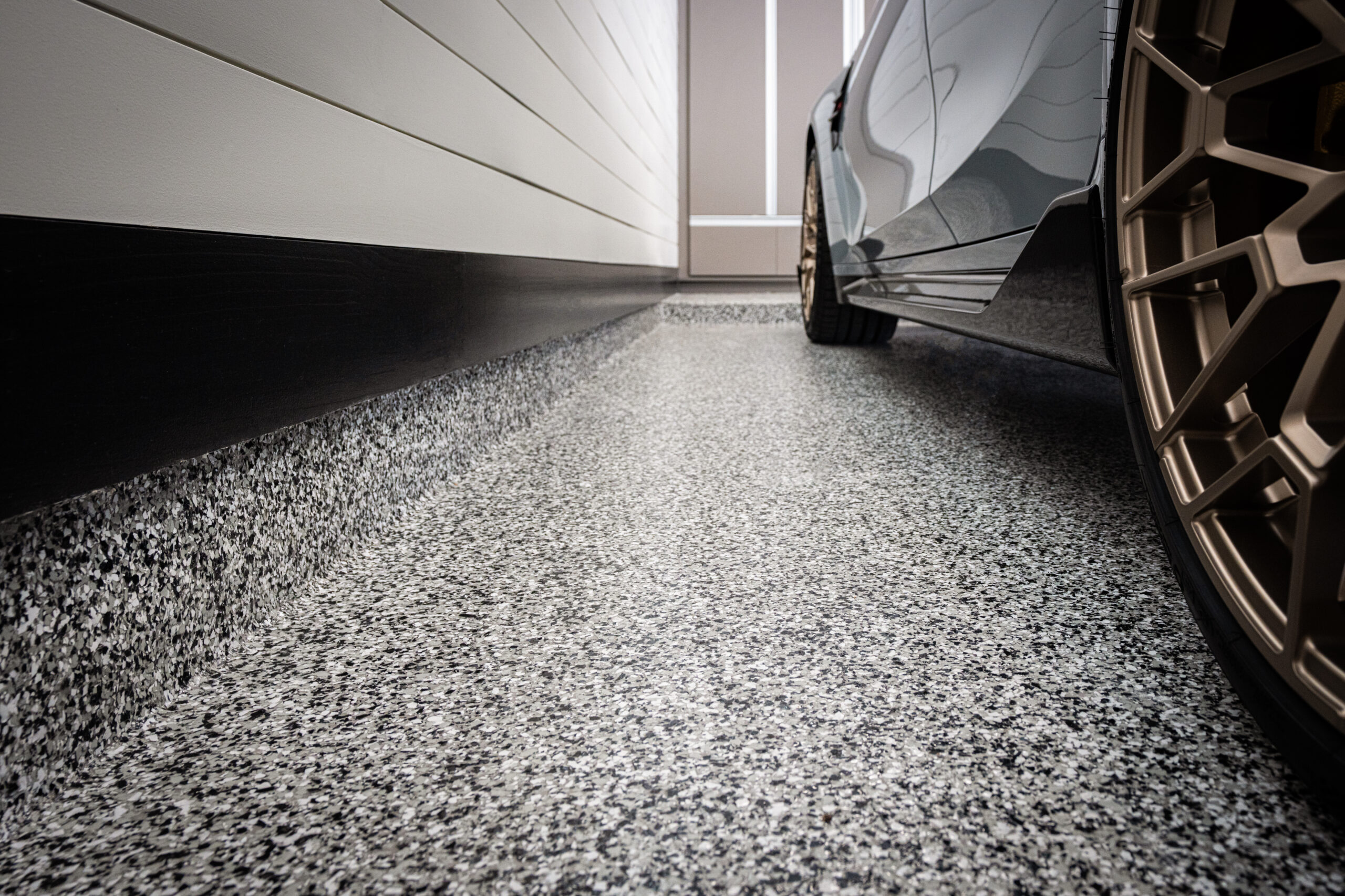 Penntek polyaspartic garage floor coating
